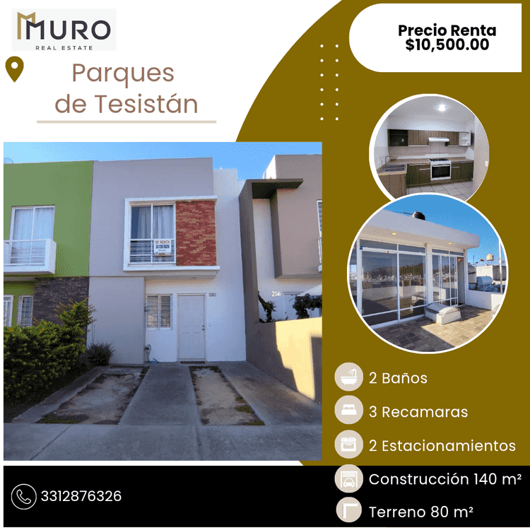 casa en renta calle rio blanco parques tesistan zapopan jalisco pYaDAW3
