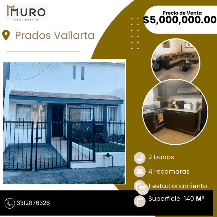 casa en venta calle a las cumbres fracc prados vallarta zapopan jalisco pCLj6S9
