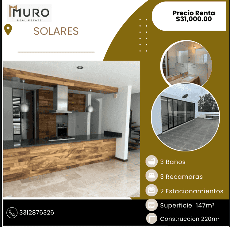 casa en renta solares solares residencial zapopan jalisco pV9QxxX